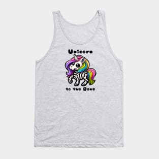 Unicorn to the bone Tank Top